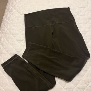 Lululemon Align Leggings Olive 10